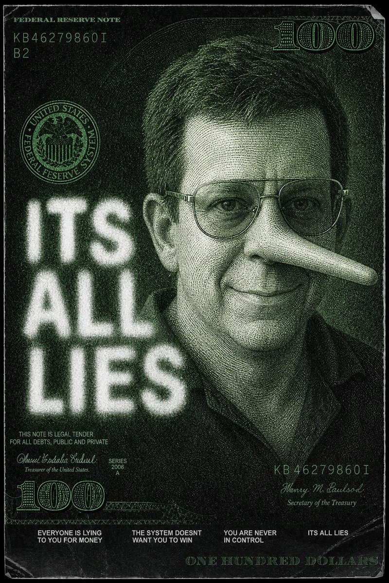 Everyone Is Lying To You For Money tweet media