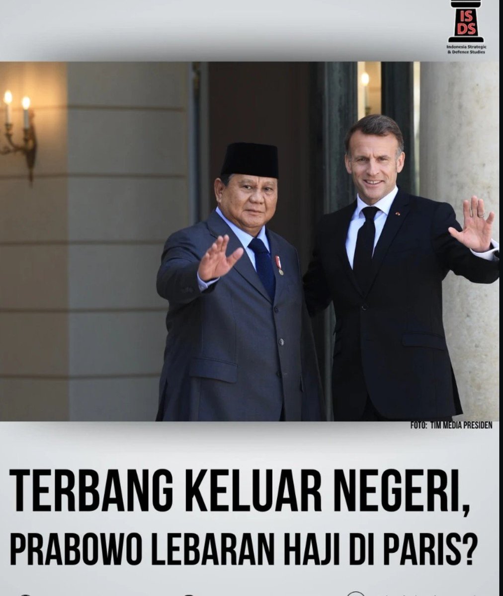 Awan2379's tweet photo. @regar_op0sisi @jokowi @prabowo Dan hny @prabowo presiden satu²nya saat idhul adha malahan plesiran ke LN https://t.co/Q9rVR9EK6i