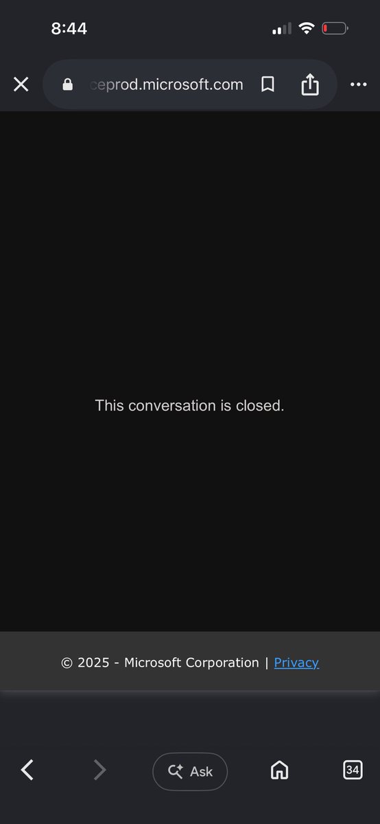 DStoutenburgh's tweet photo. @GroupMe @Microsoft just spent 2 hours waiting in the customer service chat. Watched as the number of people in front of me dwindled from 120+ to 5.  It froze on 5 people and kicked me out of the waiting room. Great job everyone keep up the good work https://t.co/kVISN3zJSz