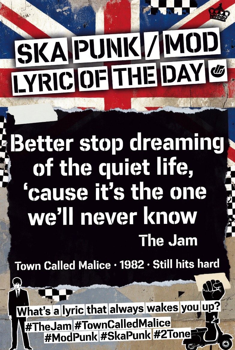 skeletones's tweet photo. #punks #mod #thejam https://t.co/Ls9zMTqjWS