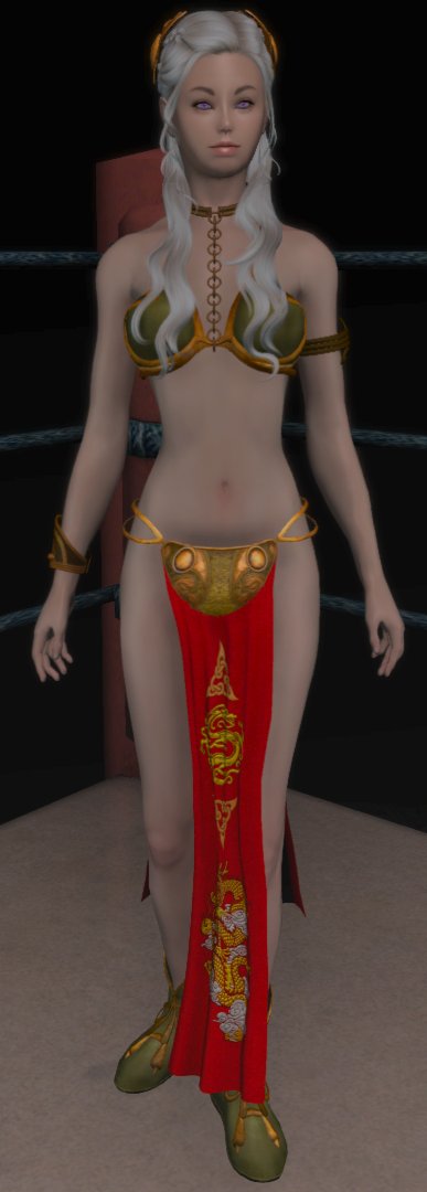 SheOfOldValyria's tweet photo. "A Dragon is not a slave."

// Slave Leia outfit for Skyrim. https://t.co/YSCwkjKdyO