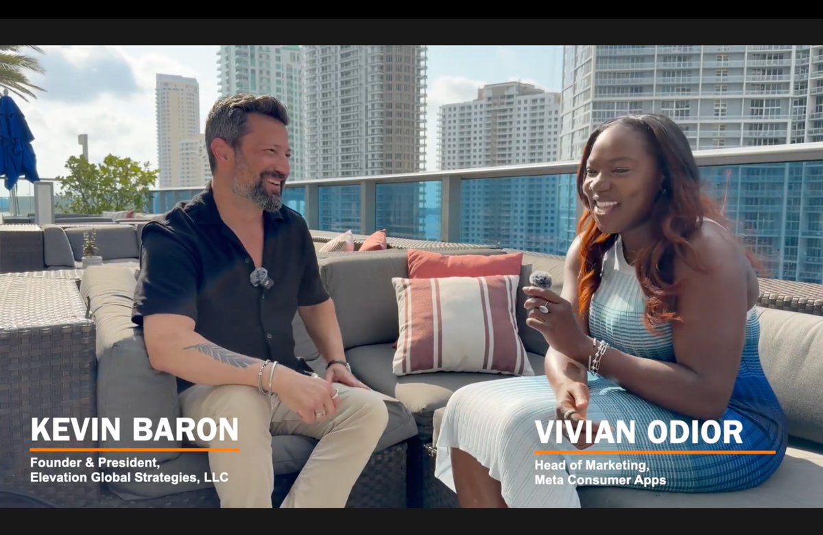 Elevation_Live's tweet photo. @DefenseBaron @Arsenal @WhatsApp Come on, @Arsenal! 🔴

With one more game — the @ChampionsLeague final! — Vivian made an important point in our conversation: global sports partnerships increasingly are about shared mission and values alignment. @WhatsApp bridges #Arsenal's global fandom into a global community. https://t.co/RMMkYuf9V1