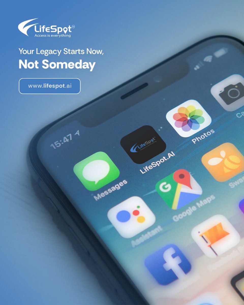 AgsterRxd's tweet photo. @michellevnews @GovGoneWild Your legacy starts now, not someday.

The decisions, documents, and details you organize today are what make things easier for the people you care about tomorrow.

Sign up for early access today! ✨

https://t.co/Zc6ZYqjv9H

#lifespotai #familyfuture https://t.co/w3Kj5vAIFB
