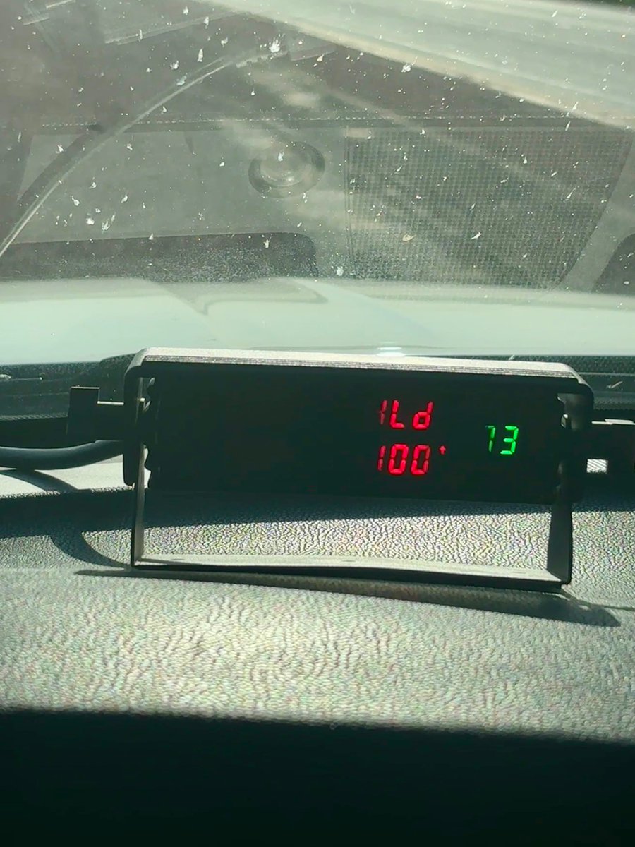 SDHighwayPatrol's tweet photo. Over the past couple days, a Mitchell Trooper has encountered several drivers traveling at triple-digit speeds. High speeds reduce reaction time and increase crash severity. Obey the speed limit and drive safely. #keepsdsafe https://t.co/MtDjQCO1x0