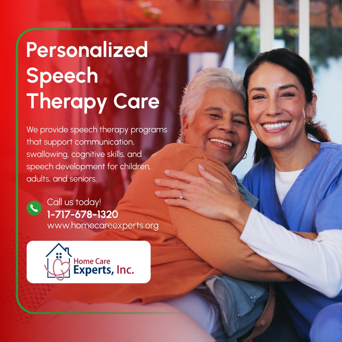 Care_Experts's tweet photo. Communication plays an important role in daily life. Our speech therapy services help clients improve speech, swallowing, and cognitive communication skills through personalized care at home.

#WarrenMI #HomeHealthCare #SpeechTherapy https://t.co/pWEaSkuwUs