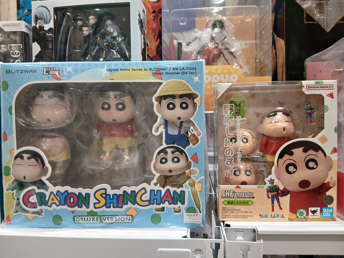しんちゃんフィギュアございます！／ 存在感バツグンの 「クレヨン