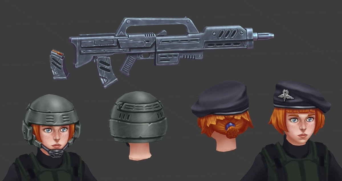 GrunoKromer's tweet photo. WIP  

Meddie Nolen but in Mobile Infantry (Starship Troopers)

#handpainted #3dCoat #b3d #MaddieNolen #Arcane https://t.co/isdLEOWgqM