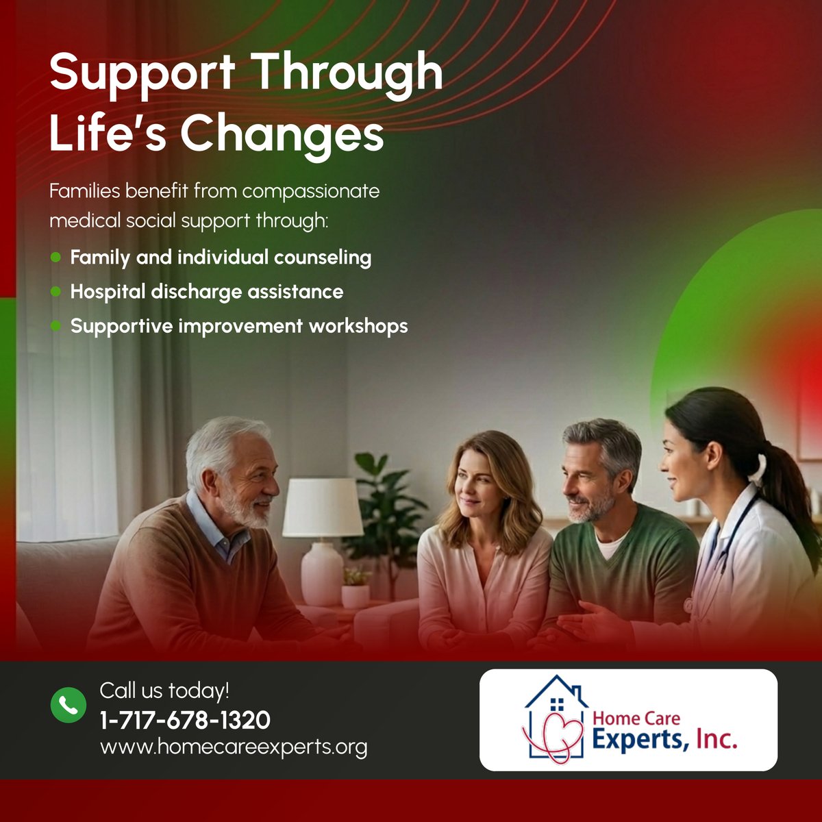 Care_Experts's tweet photo. Medical social services can help families manage emotional, social, and care-related challenges during difficult times. Our team provides guidance, support, and helpful resources focused on overall well-being and recovery at home.

#WarrenMI #HomeHealthCare #MedicalSocialServices https://t.co/kQ6p5EyKpg