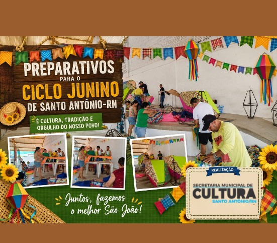 ALEXPONTESRN's tweet photo. E os preparativos para o período junino já iniciaram

#sãojoão
#sãopedro 
#festasjuninas https://t.co/y056DPrBRk