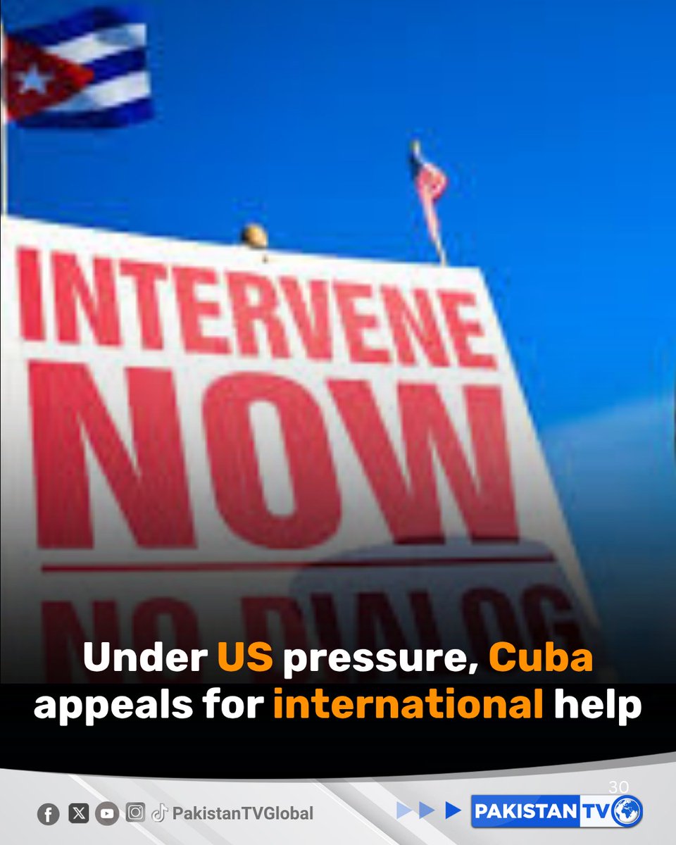 PakTVGlobal's tweet photo. Cuban Foreign Minister Bruno Rodriguez Parrilla asked the international community for urgent help to prevent disaster in his country, which is under a US energy blockade, in a speech to the UN Security Council.
#Cuba #BrunoRodriguez #UNSC #USEmbargo #EnergyCrisis #InternationalAid #GlobalDiplomacy #LatinAmerica #UnitedNations #PakistanTV