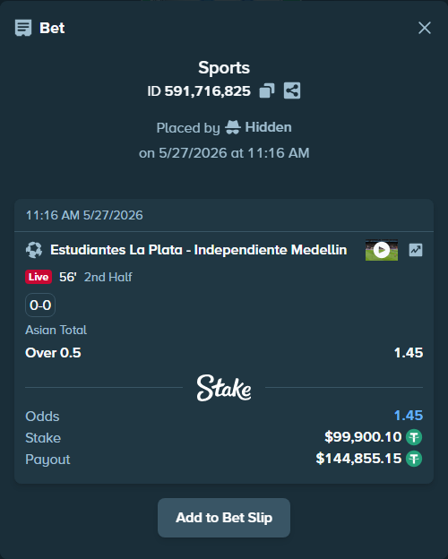 Stake High Roller tweet media