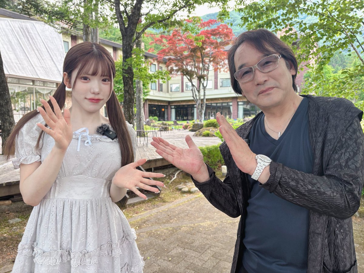 InetTV1's tweet photo. 昨日は地上波レギュラー番組の収録

高原リゾートホテルは景観が美しく
天気も良くて最高でした😊 https://t.co/von6oH4DaO