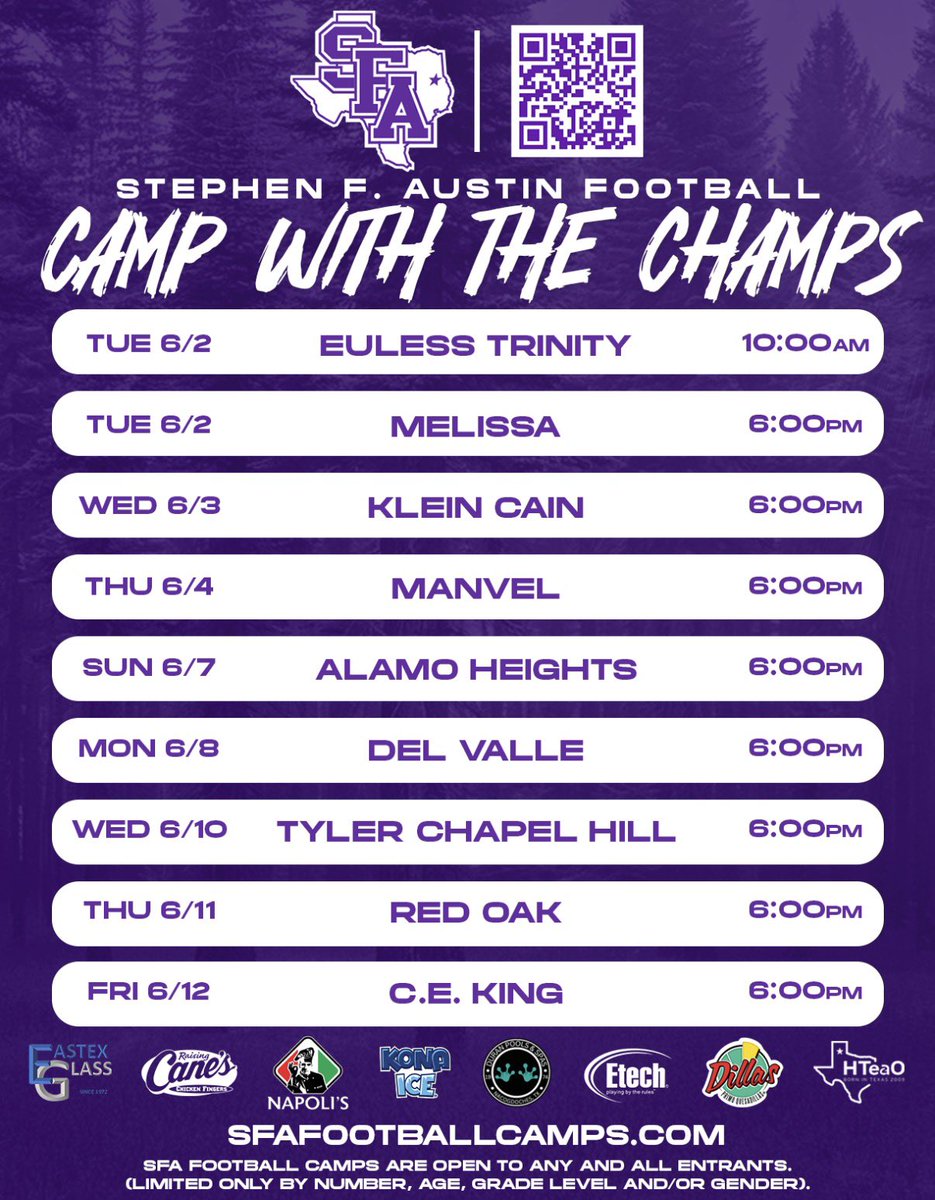 CoachBShelton's tweet photo. DFW you’re up‼️

We are 🚨ONE WEEK AWAY🚨 from kicking off our 2026 Satellite Camps!!

REAL Football
REAL Evaluation
REAL Coaching

Not registered?
🔗 - https://t.co/5y5KOcE9gK https://t.co/wIPR5syWZX