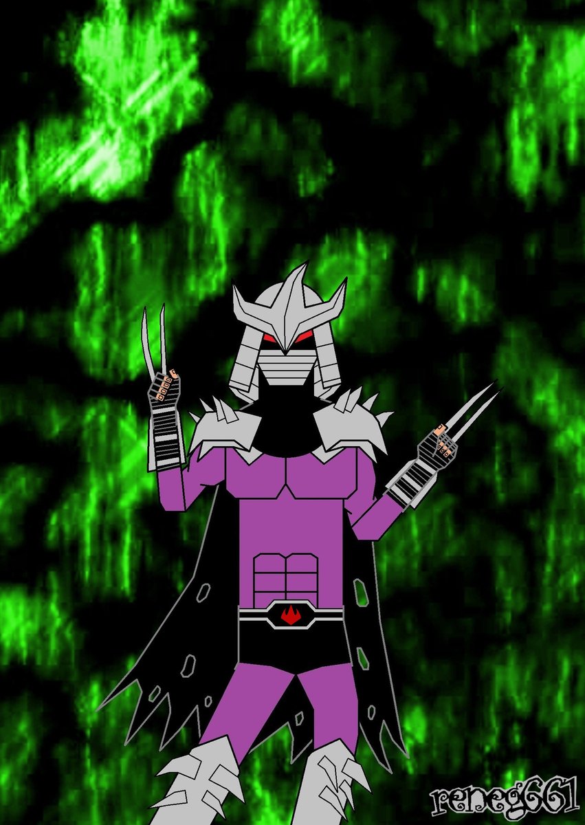 reneg661's tweet photo. Super Shredder (TMNT) https://t.co/twHMonKMlY