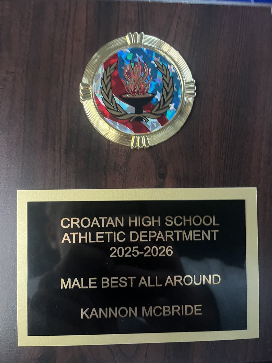 kannon_mcbride1's tweet photo. Blessed to be named Athlete of the year🙏 Thank you to all my family, teammates, and coaches for believing in me❗️
Here is what I accomplished this year:
Football:
1st Team All State
1st Team All Conference / JDNEWS All Area / All County
Conference Champion
Drove the length of the field in one minute and hit GW FG to advance to the 4th Round (best in school history)
2072 Passing Yards 30 Passing TD’s
10/14 FG (Long of 47)
61/63 PAT
41 Touchbacks

Basketball:
Became Schools All Time Leading Scorer as a Junior (1527 points)
1st Team All District
Unanimous Conference Player of the Year
JDNEWS All Area Player of the Year
County Player of the Year
25.5 PPG 8.4 RPG
9 30+ Point Performances 
3/4 court buzzer beater to beat Havelock

Golf: 
Shot a personal best 86 this year in a match