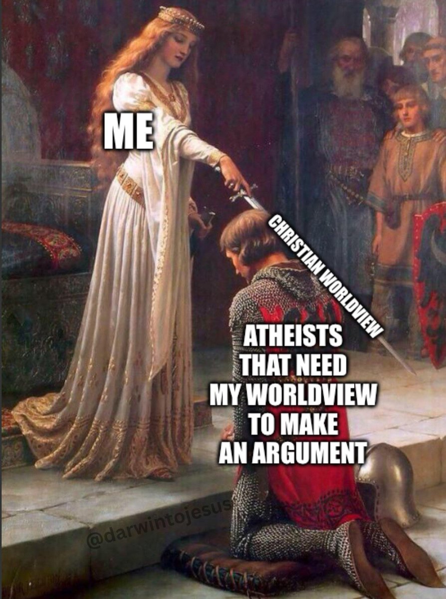 Darwin to Jesus tweet media