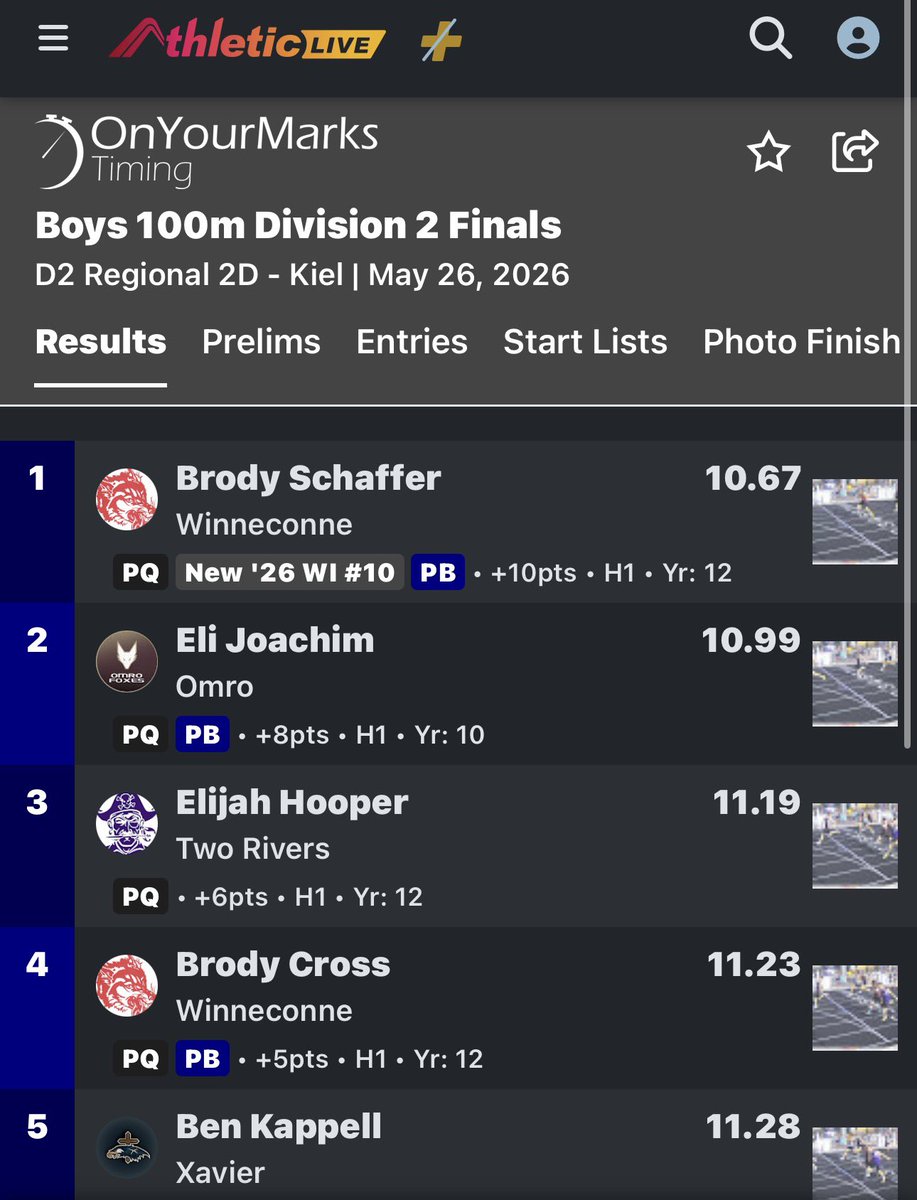 BrodySchaffer3's tweet photo. 10.67‼️
New PR…onto sectionals 📈
#hawkeyefootball https://t.co/9L3WOaFN6S