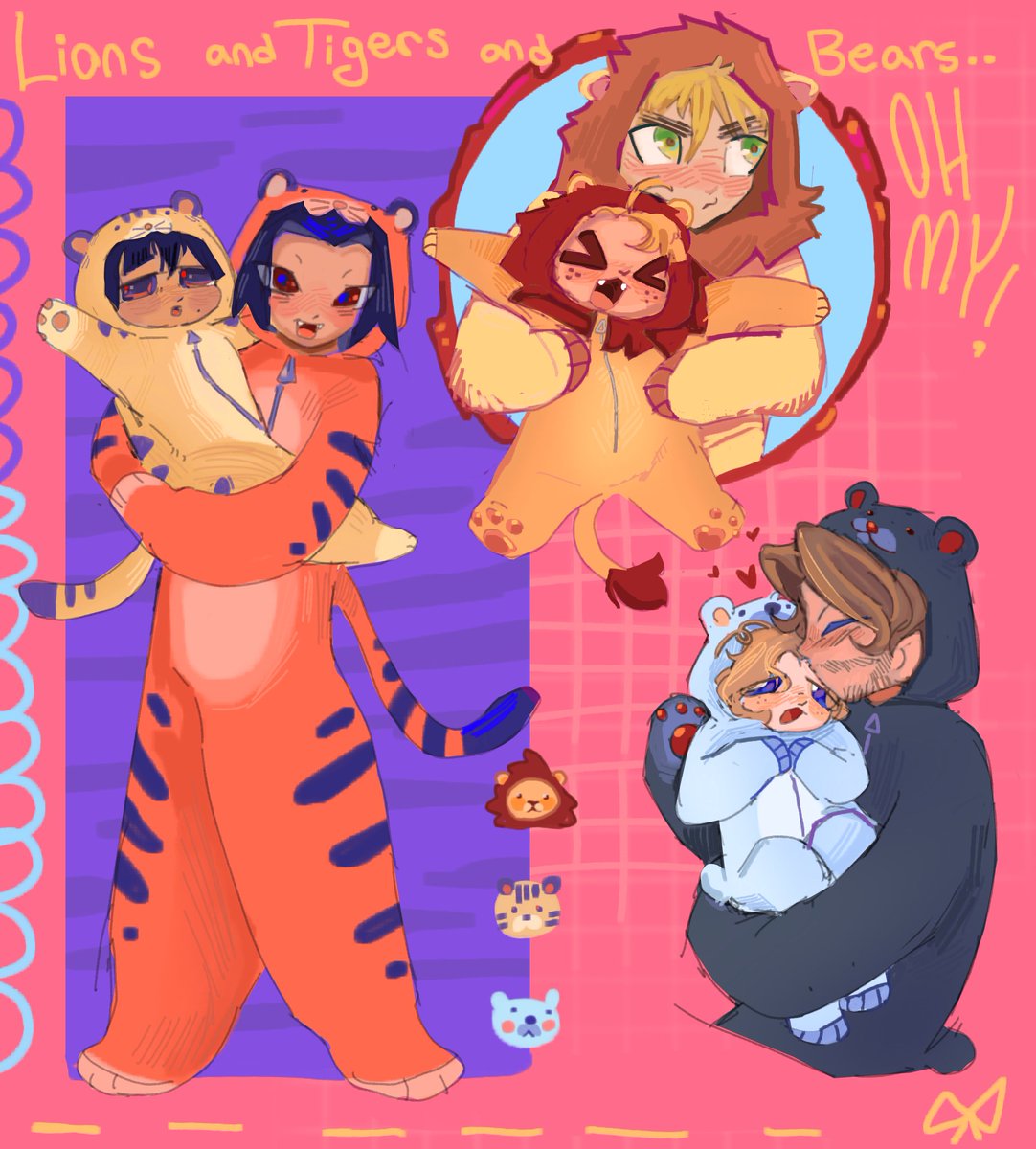 Kris90112887784's tweet photo. #hetalia mamas and babies in costumes. comfort drawing. https://t.co/J9OmTwm5py