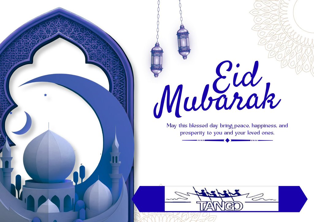 TANGO_CSOandNGO's tweet photo. Eid Mubarak! May this special day bring peace, happiness and prosperity to your life. TANGO is Wishing you a joyous Eid filled with love, laughter, and countless blessings. May the Almighty accept your prayers and bless you with endless happiness. https://t.co/wLLOr8zBh7