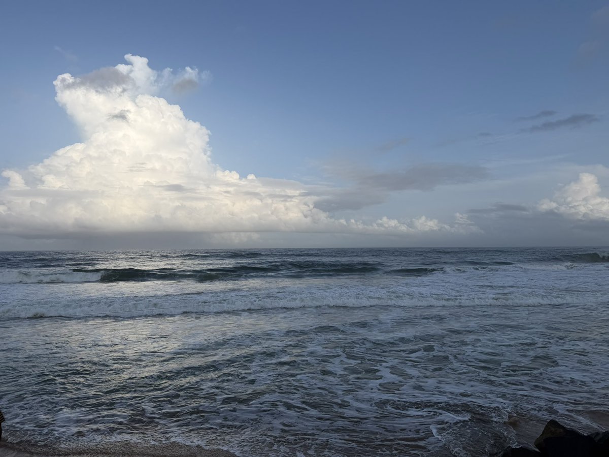 OMRcat's tweet photo. A morning walk #Arabian sea #thiruvananthapuram . #kovalam Also met a pawed friend … @Mohan_Rngnathan @rpramodhkumar @narayananh @AparnaKarthi @NarendranKs https://t.co/L5Q2mC1Ezr
