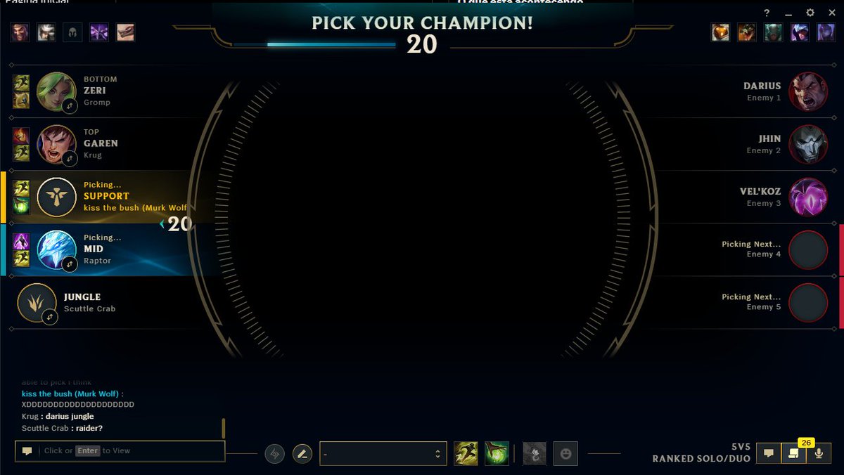 TochasLoL's tweet photo. @drewlevin I was in lobby, someone dodged, I instantly accept queue and now I can't ban or pick so I am forced to dodge unintentionally, could you fix this? It really sucks losing 20lp over this https://t.co/w0AfYAnneh