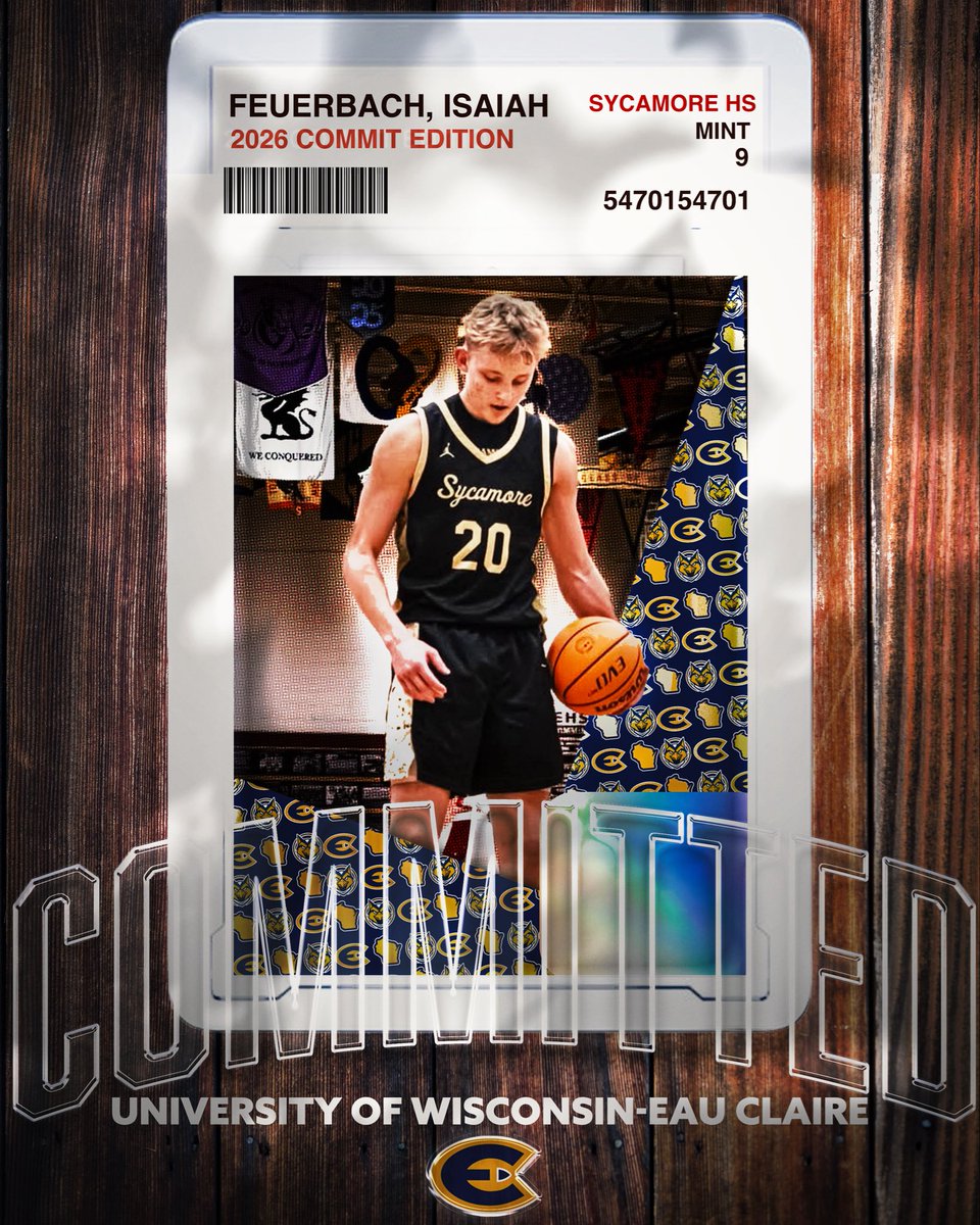 IsaiahFeuerbach's tweet photo. I'm truly blessed to announce that I will be furthering my education and basketball career at the University of Wisconsin-Eau Claire! Thank you to everyone who has helped me along the way. Go Blugolds!!🔵🟡

@CoachZachMalvik @BradyVest0 @CoachAdam_Smith @BreakawayBball @SycoHoops https://t.co/kithpvU8Z4