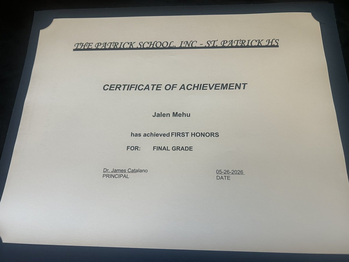 JalenMehu1's tweet photo. Student Athlete #FirstHonors https://t.co/apSHwkPrWa
