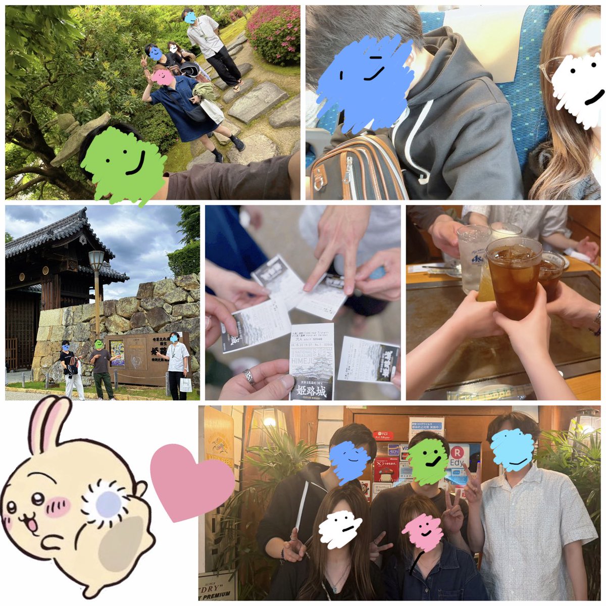 Uni_unin's tweet photo. ぷち野崎家
姫路デビューしました(꜆´.  ̫ .`)꜆
日帰りだったから
今度はゆっくりしたいね
みんなでまたあつまろ˙ᵕ˙ https://t.co/0niyitlPX8