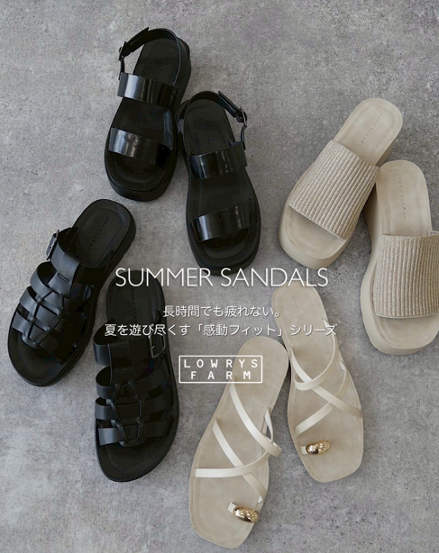 LOWRYSTWIT's tweet photo. 「👡1日中歩いても、本当に疲れない。」
驚きの軽さとクッション性で、夏の足元に感動を!!

🔗https://t.co/JuX3C4BxGe https://t.co/T2epquApZg