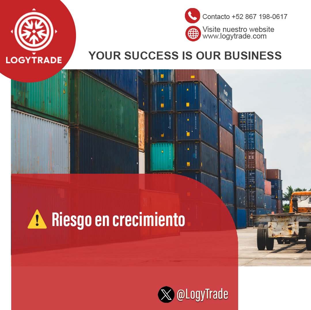 LogyTrade's tweet photo. Más operaciones significan más puntos de falla. Sin control, el crecimiento puede generar problemas. 👉 Anticiparse es clave. #Aduanas #solucionesintegrales para la #cadenadesuministro #aduanamexicana #aduanaamericana #asesoríaaduanal #asesoríalegal https://t.co/QCKw27JoLO