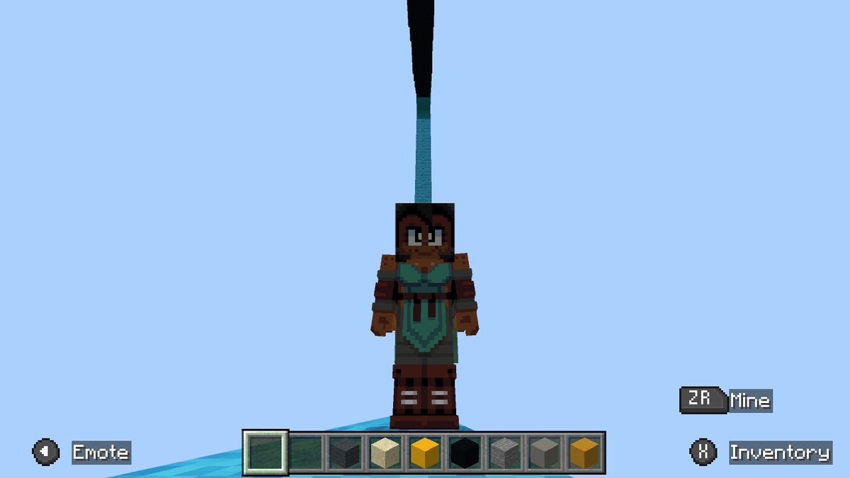 DustSquirrel01's tweet photo. Still working on a HUGE pixel art that’s taking a bit wayy too long but I always take little breaks to appreciate how beautiful my Minecraft skin looks. https://t.co/v9xpySnjPM