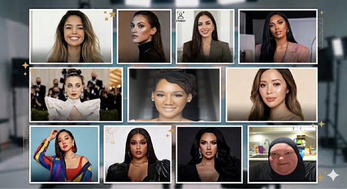 PeggyHillBitch's tweet photo. I asked ai to create me a collage with a random selection of top 10th percentile most beautiful/attractive women creators on yewtewb.

Jealous ass hos in this community will say the results are manipulated https://t.co/MQcLx0grha