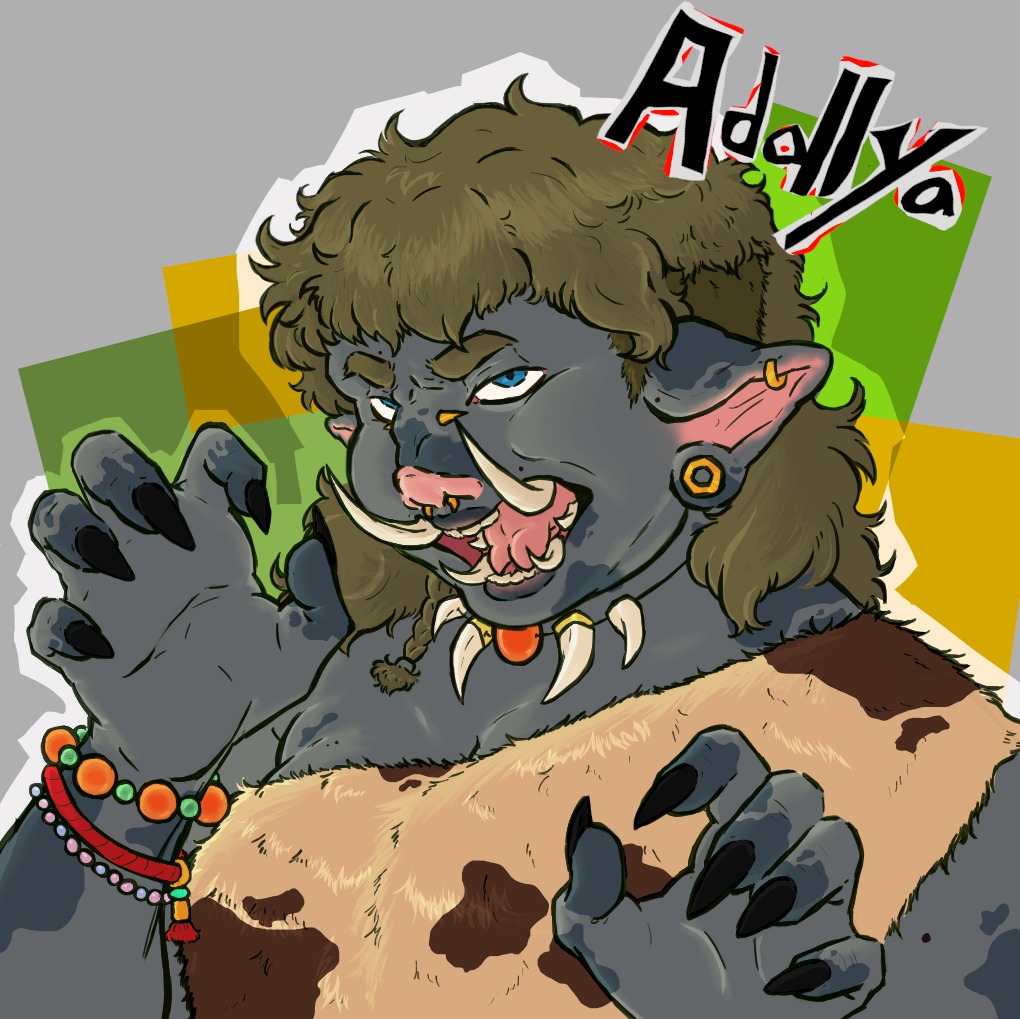 M4skG1rl's tweet photo. Personagem para uma mesa de D&amp;D 🐗 #RPG #artㅤㅤㅤㅤ https://t.co/XE0kUgFMzC
