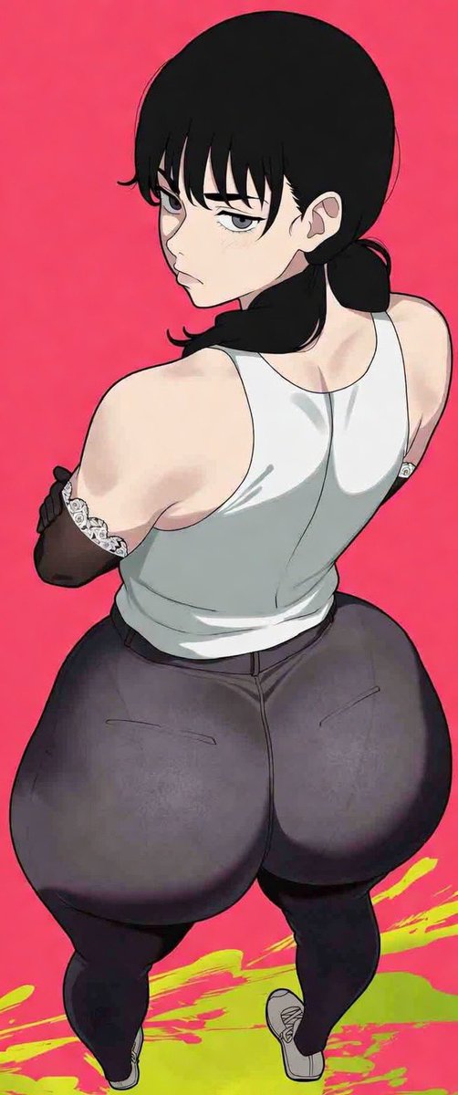 testaccounam2u's tweet photo. assa mitaka caught you staring you fucking p*rvert.... #csm #chainsawman https://t.co/2yWlD3ZQo5
