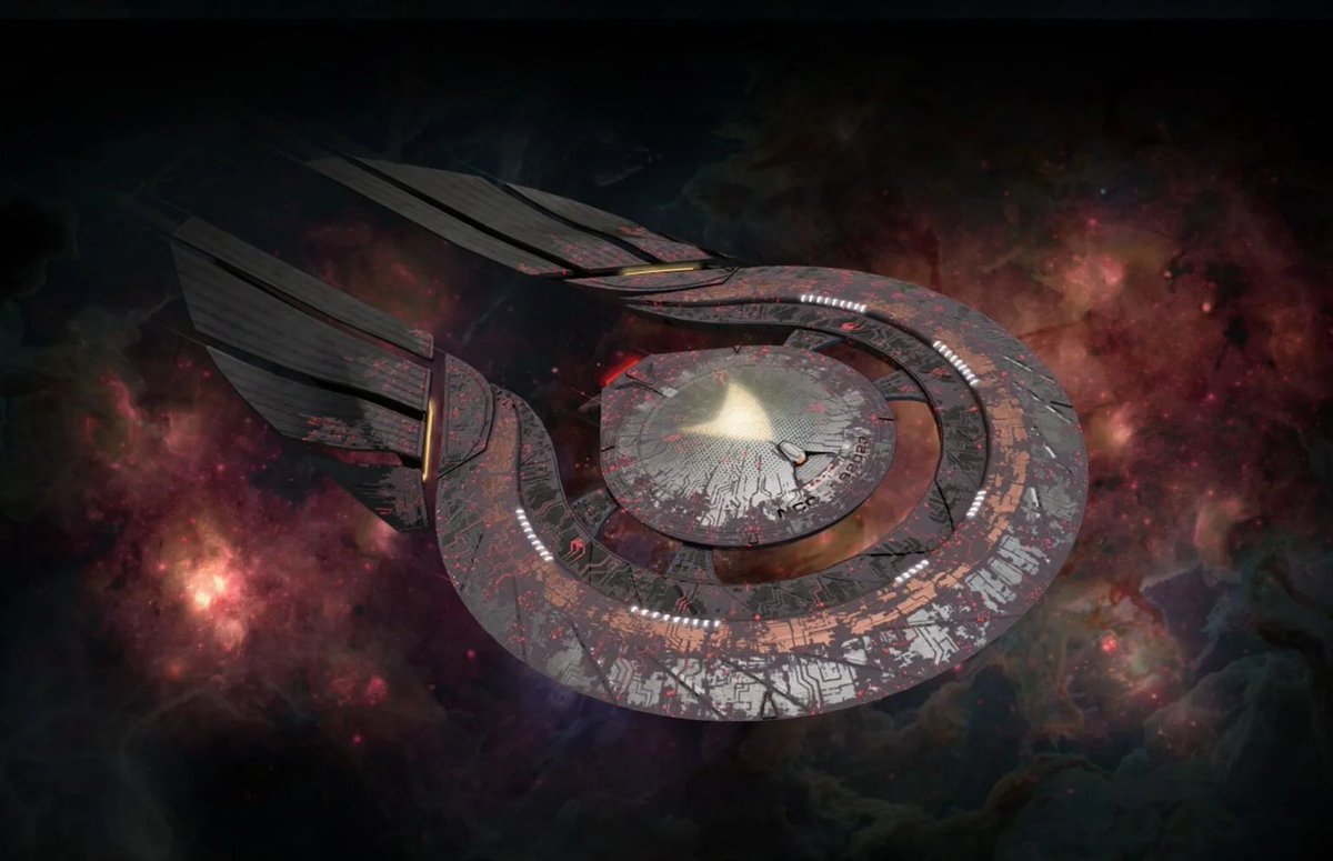 ultravetika's tweet photo. With the U.S.S. Athena coming into @StarTrekFleet, one thing I look forward to when new ships come to the game, is the artwork. The Programmable Matter skin for the Athena looks amazing! Can't wait to see it in game on Thursday! #StarTrekFleetCommand https://t.co/FxC5aGDHAJ https://t.co/BPkdl45d8I