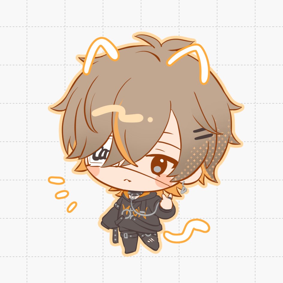 Ryuuseikuma's tweet photo. nya! surprise bday outfit. hbd! #AlbanKnoxArt https://t.co/IYlfWbWEMG