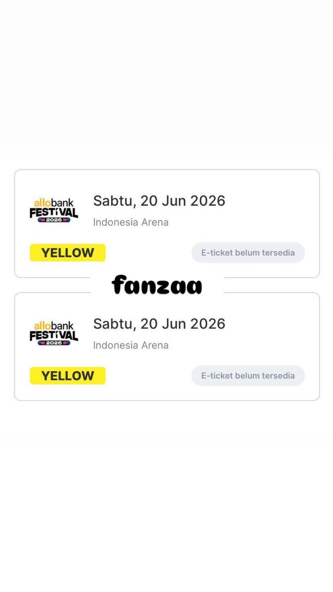 ๐น๐ถ๐๐๐ถ๐ถ ๐ฃ || JASWAR JASTIP TICKETING SERVICE tweet media