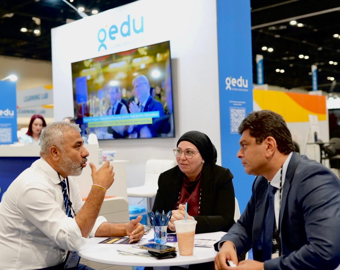 GEDUglobal's tweet photo. An impactful first day at @NAFSA 2026.

From strategic meetings to meaningful networking, the day reflected the value of global collaboration in shaping the future of international education.

Thank you to everyone who connected with the GEDU team at Booth 1830. https://t.co/skAhtNM2hC