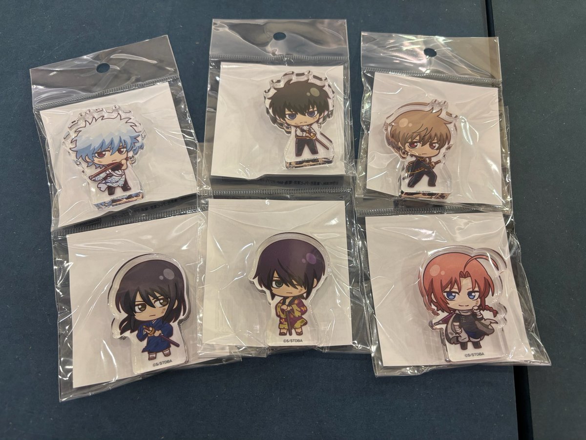 銀魂 キャラポップストア】 商品情報 ・ミニアクリルブロックスタンドA 
