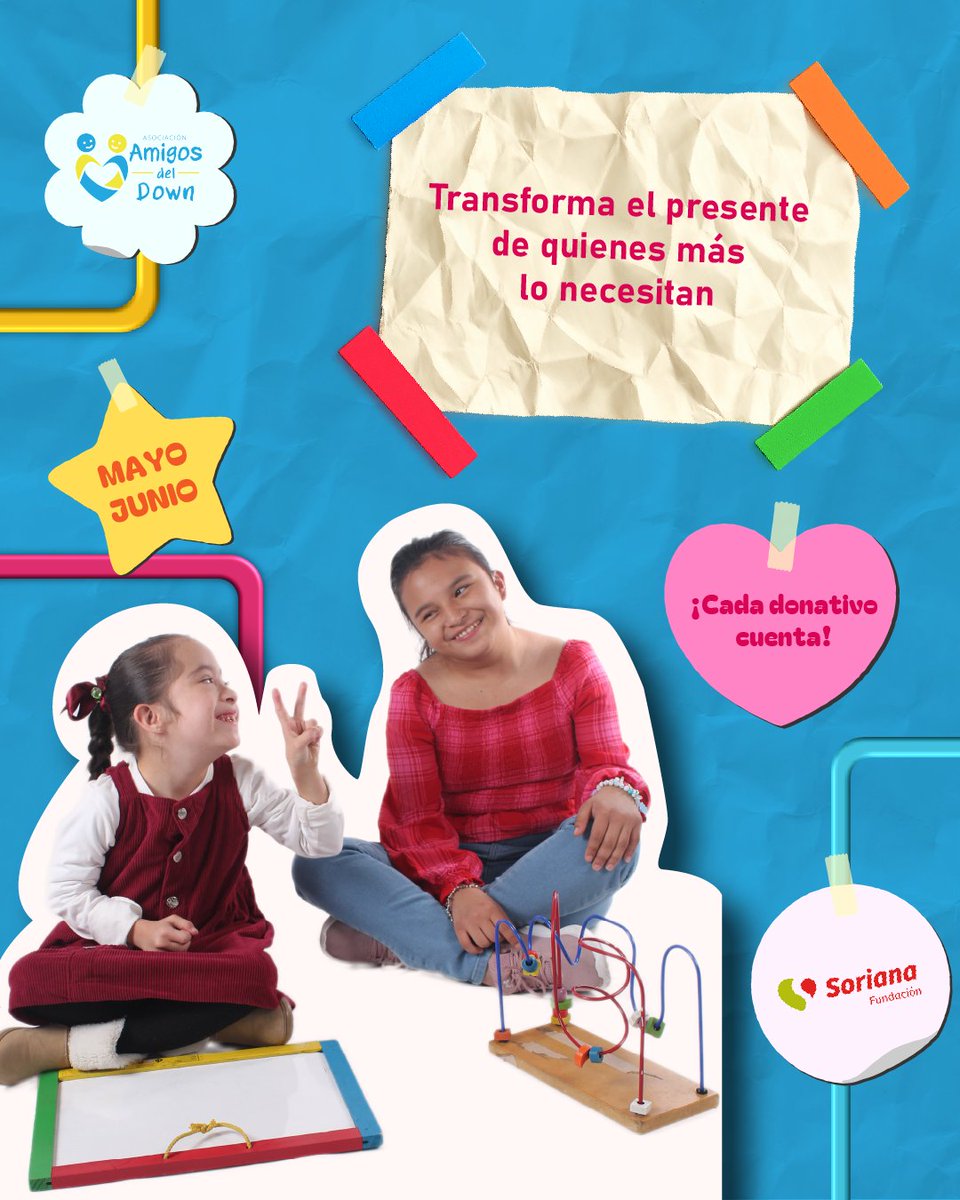AmigosdelDownAC's tweet photo. 🛒💫 Cada vez que haces tus compras, también puedes ayudar a transformar vidas.

Contribuye a que más estudiantes puedan recibir educación, atención y rehabilitación especializada. 💙

Porque ayudar también puede empezar desde el carrito del supermercado. 🙌 

@OrgSoriana https://t.co/OfJrm3kjTy
