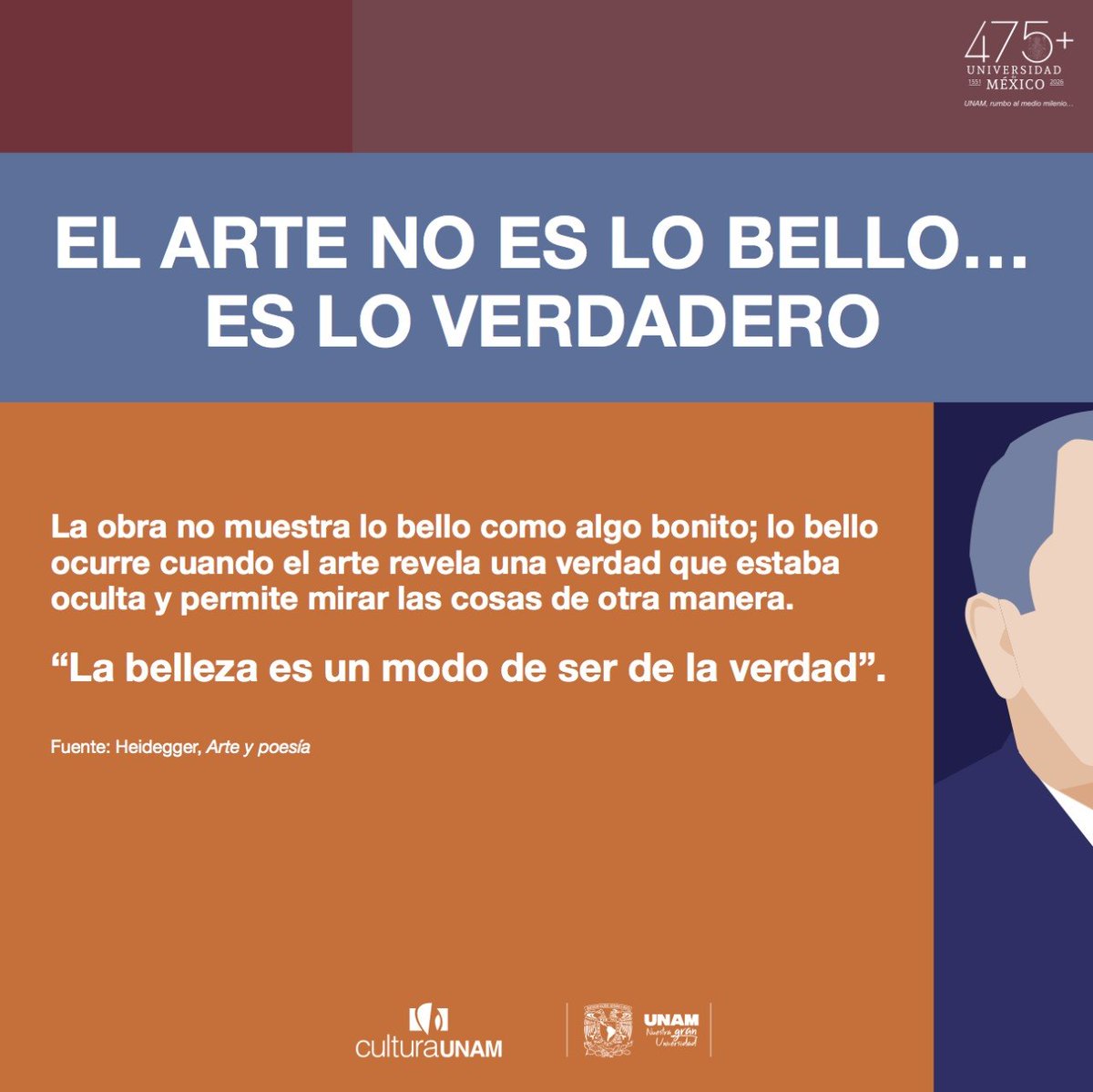 CulturaUNAM's tweet photo. #Heidegger #Arte #Poesía
#CulturaUNAM 🧵👇 https://t.co/I3Bmou1UhA