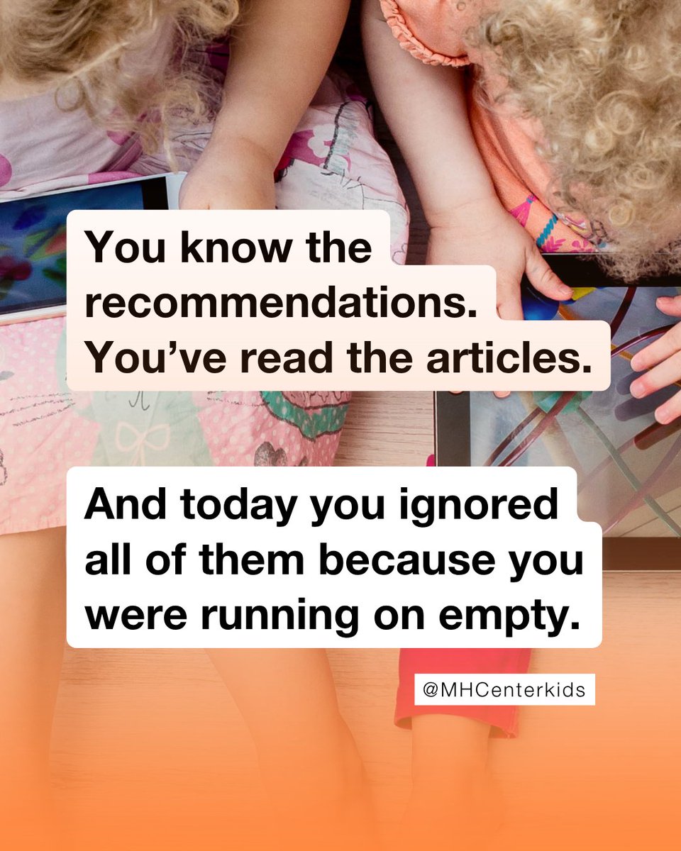 MHCenterKids's tweet photo. The goal was never perfection. It was presence.
And you can’t be present if you’re burned out.
#burntout #gadgettime #screentime #parenting101 #childpsychology https://t.co/kWGCS5zPw3