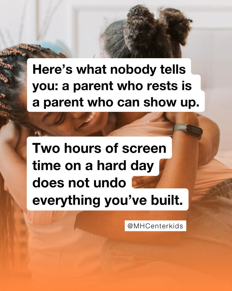 MHCenterKids's tweet photo. The goal was never perfection. It was presence.
And you can’t be present if you’re burned out.
#burntout #gadgettime #screentime #parenting101 #childpsychology https://t.co/kWGCS5zPw3