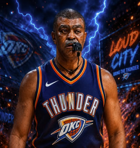 BlakePoisso's tweet photo. @NBA @Google 6th best player on OKC roster.  Tony Brothers making sure his team gets the W. Dude seriously needs to go get his eyes checked. Calling ghost fouls. https://t.co/PLjPV1Yabw