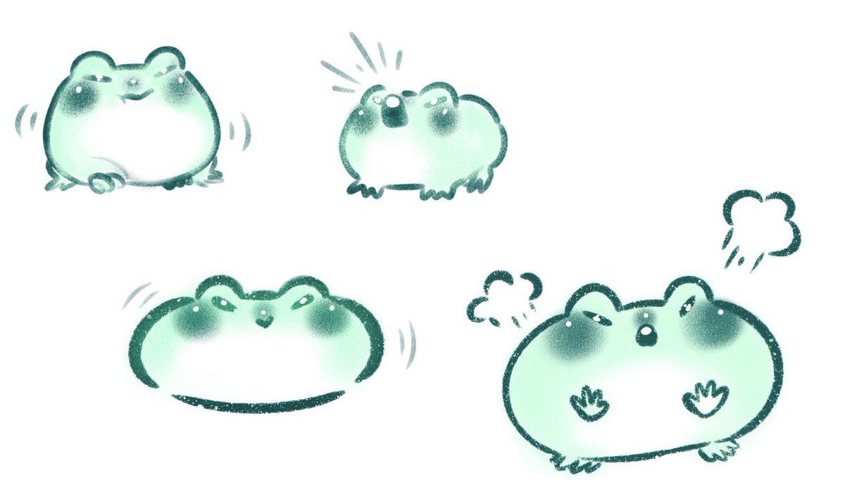 No_nolike's tweet photo. ลายเส้���ไหนดี?
#frog #froggy #frogart #art #cute #digitalart https://t.co/OYkocsd6W6