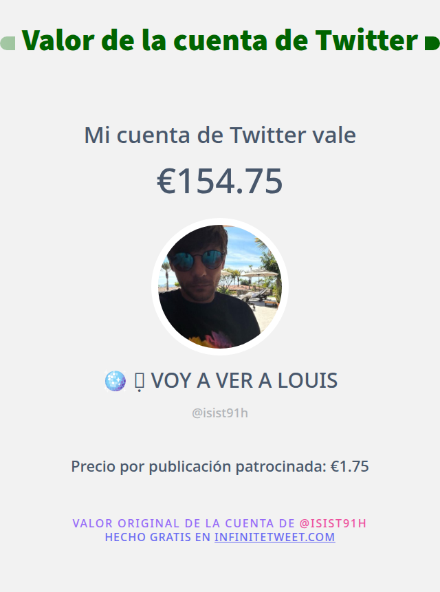 🪩 ໑̣ VOY A VER A LOUIS tweet media
