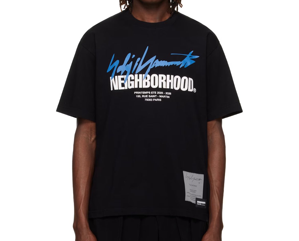 260526 #RYUL 4SHOBOIZ IG YOHJI YAMAMOTO X NEIGHBORHOOD - BLACK