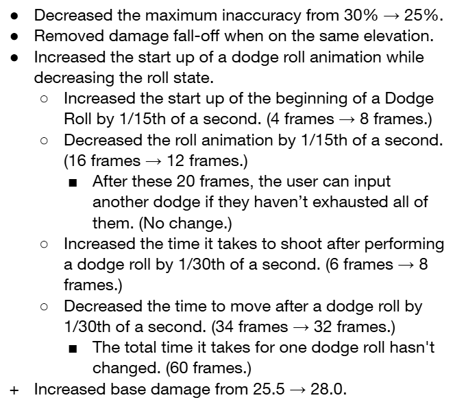 Dislike_starz's tweet photo. Douser po-power.
One of the largest changes in my book. BUT there is a reason why Douser needs some of these. I don't expect all of these changes, especially the lob shot dodge roll. All the nerf and buffs I would keep if I had to cut half the list.
#compsplatoon #splatoon https://t.co/zJM4SoNRlo