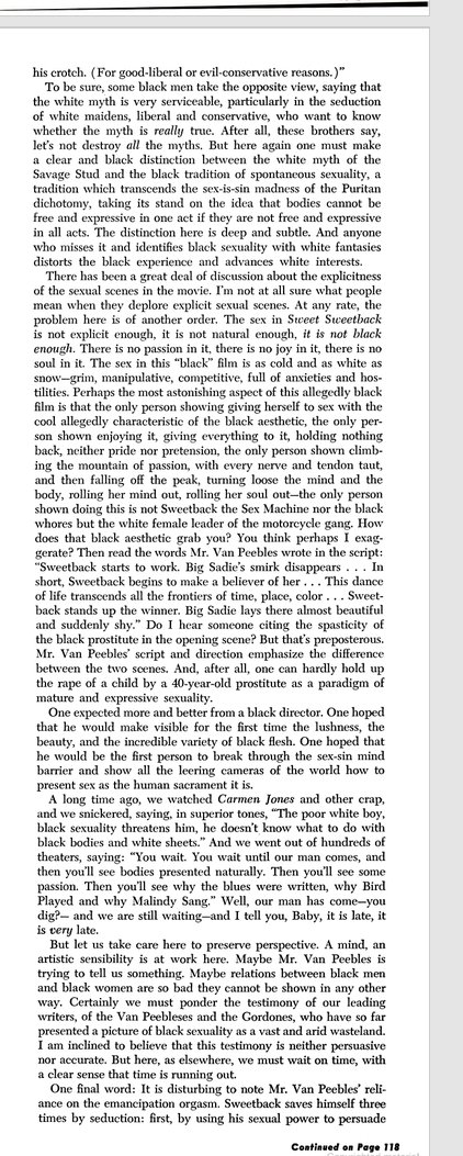 moderndaybc's tweet photo. I often take for granted how mainstream criticism of misogyny in Black films could be. I've been reading a lot since my Singleton revisit and it's fairly present. I might need a to #unpack that. https://t.co/TJRX2VG6wM