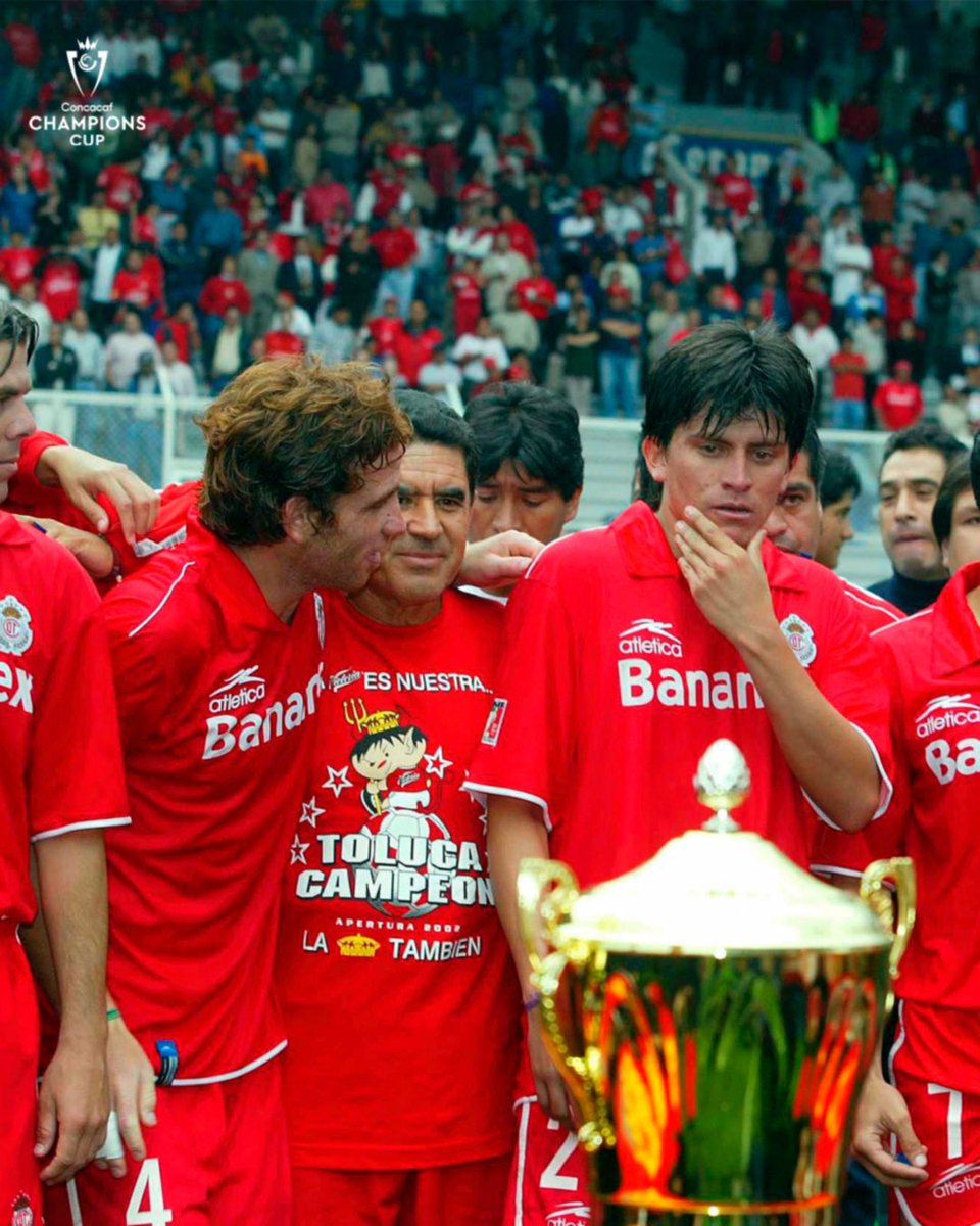 TheChampions's tweet photo. Aquel 2003 cuando Toluca se coronó en la Concacaf Champions Cup 🏆👏 https://t.co/Ovv6X2vtgW